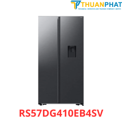 Tủ lạnh Samsung Inverter 578 lít RS57DG410EB4SV là một trong những mẫu tủ lạnh Side by Side nổi bật của Samsung