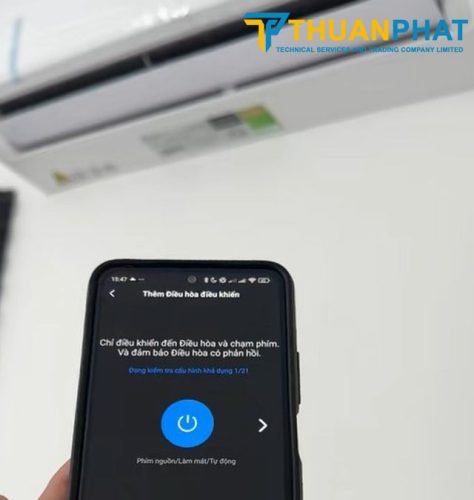 app dieu khien dieu hoa Casper tren dien thoai Xiaomi