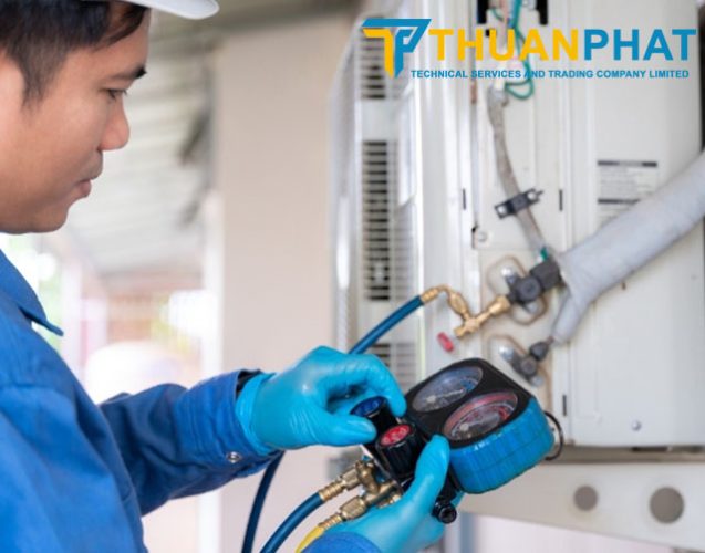 Nạp ga điều hòa là nạp khi thiếu còn thay ga điều hòa là thay mới hoàn toàn từ đầu