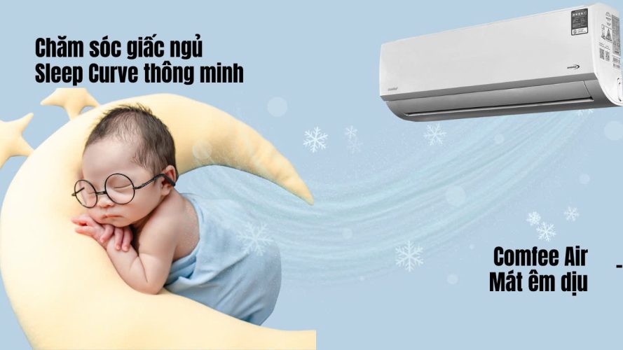 Điều hòa Comfee CFS-10VHAF cho phép ra lệnh bằng giọng nói tiếng Việt thông qua kết nối với trợ lý ảo Olli Maika. Điều hòa Comfee CFS-10VHAF cho phép ra lệnh bằng giọng nói tiếng Việt thông qua kết nối với trợ lý ảo Olli Maika.