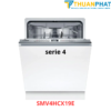 Máy rửa bát âm tủ Bosch SMV4HCX19E