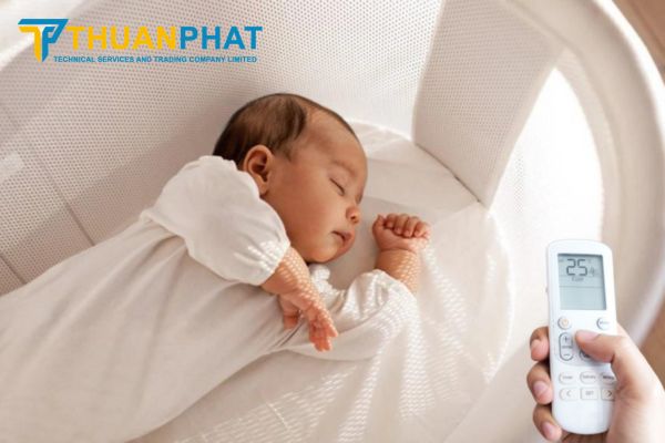 Những lưu ý khi bật điều hòa cho trẻ sơ sinh Những lưu ý khi bật điều hòa cho trẻ sơ sinh