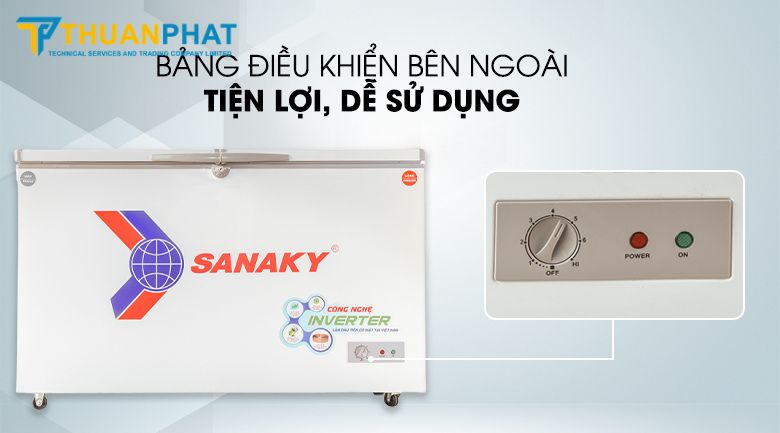 Hầu hết các dòng tủ phổ thông đều sử dụng núm xoay với các vạch chia mức