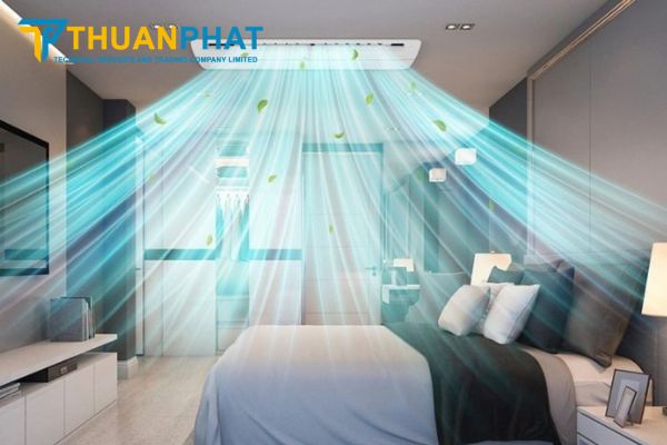 Máy lạnh cũng cần có thiết kế phù hợp với phòng ngủ