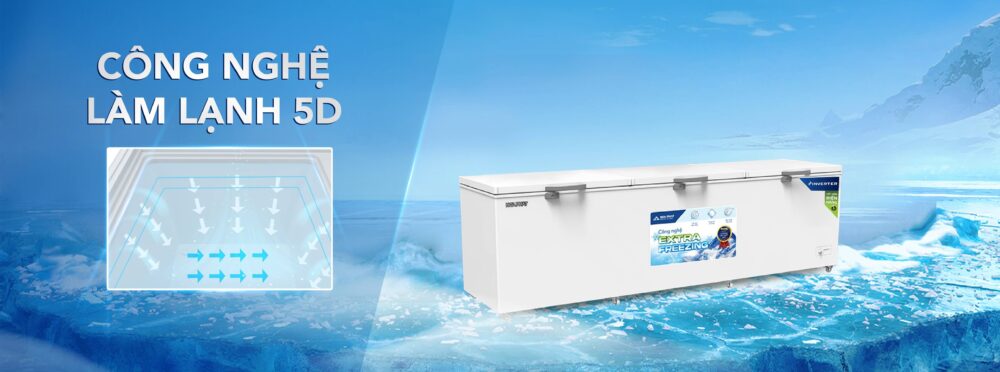 HPF AD81190 công nghệ làm lạnh 5D giúp luồng khí lạnh được phân bố đồng đều khắp không gian bên trong tủ. HPF AD81190 công nghệ làm lạnh 5D giúp luồng khí lạnh được phân bố đồng đều khắp không gian bên trong tủ.