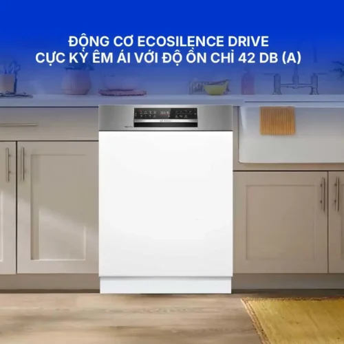 Bosch SMI6ECS10E sử dụng động cơ EcoSilence Drive không chổi than