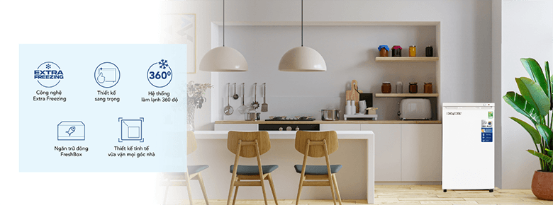 Bảng điều khiển dễ sử dụng, nhiều tiện ích tiện lợi