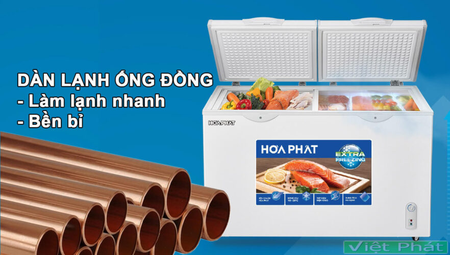 HPF BD6240 sử dụng dàn lạnh ống đồng cao cấp