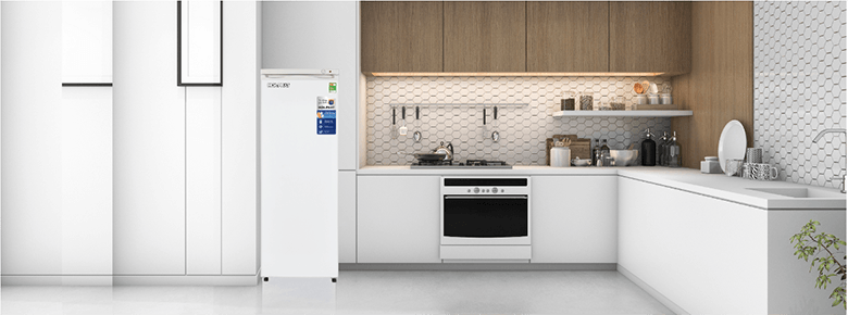 Tủ đông Hòa Phát HPF UAH6208 sở hữu thiết kế dạng đứng với 1 cánh mở gọn gàng
