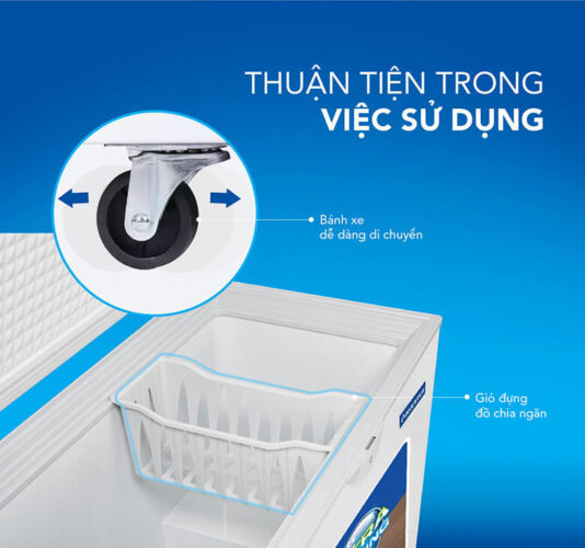 Tủ đông Hòa Phát Inverter HPF BD8205 tích hợp nhiều tiện ích – Nâng cao trải nghiệm sử dụng