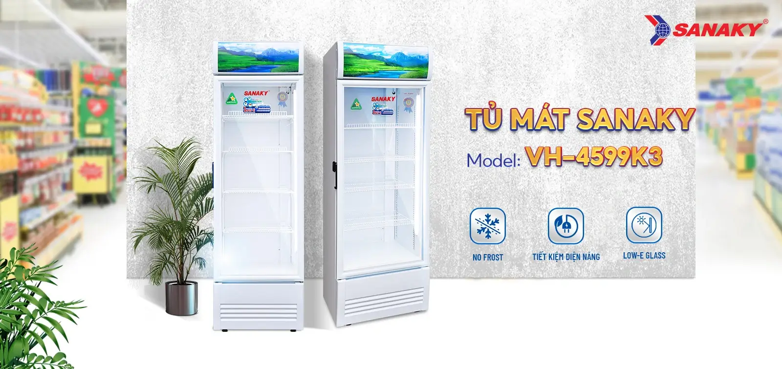 Ngoài các công nghệ hiện đại, tủ mát Sanaky VH-3099K3 còn được tích hợp nhiều tiện ích hữu ích nhằm nâng cao trải nghiệm sử dụng.