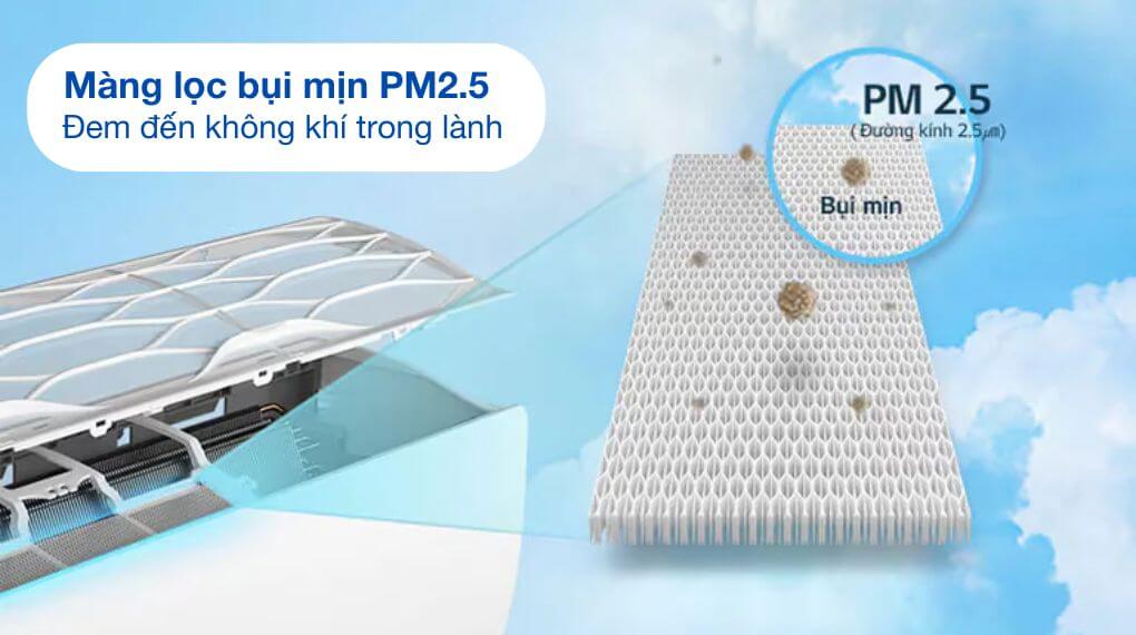 Bên cạnh khả năng làm lạnh hiệu quả, điều hòa LG IEC09G2 còn được chú trọng phát triển các giải pháp bảo vệ sức khỏe người sử dụng thông qua hệ thống lọc không khí tiên tiến.