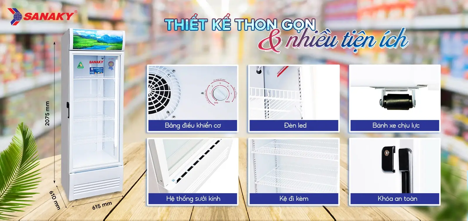 Để nâng cao trải nghiệm sử dụng, Sanaky đã trang bị cho VH-4088K nhiều tiện ích hữu ích. Để nâng cao trải nghiệm sử dụng, Sanaky đã trang bị cho VH-4088K nhiều tiện ích hữu ích.
